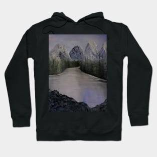 Land Of Dreams oil painting by Tabitha Kremesec Hoodie